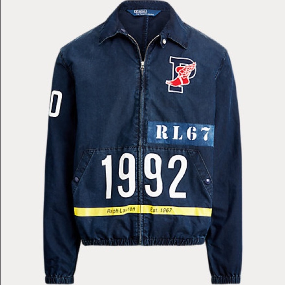 Polo Ralph Lauren Indigo Stadium Jacket Men’s XL